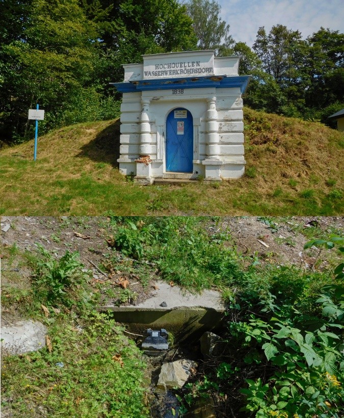 jiný vodní zdroj Hochquellen Wasserwerk Röhrsdorf (14946)