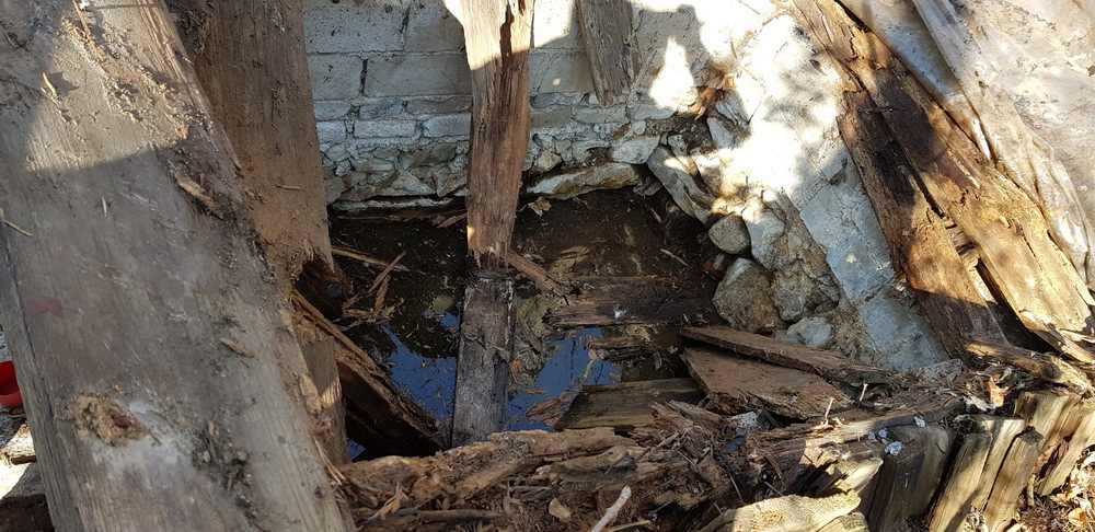 Oprava studánky Dobrá voda II