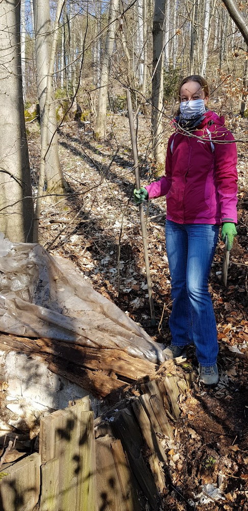 Oprava studánky Dobrá voda II