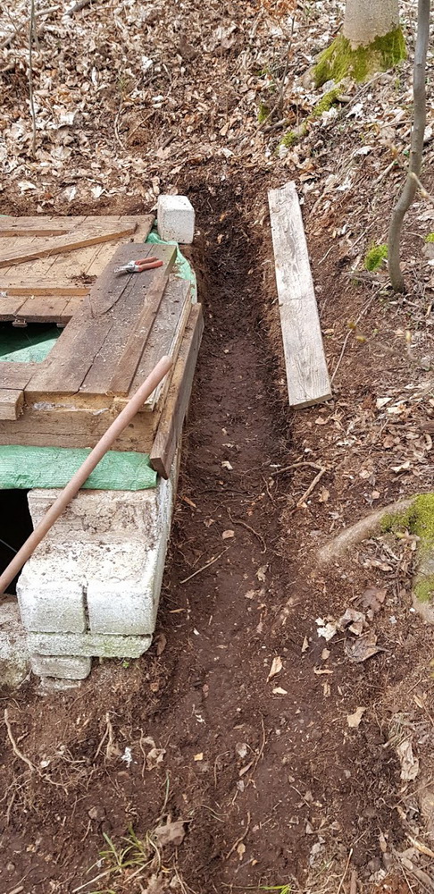 Oprava studánky Dobrá voda II