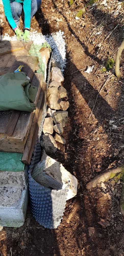 Oprava studánky Dobrá voda II