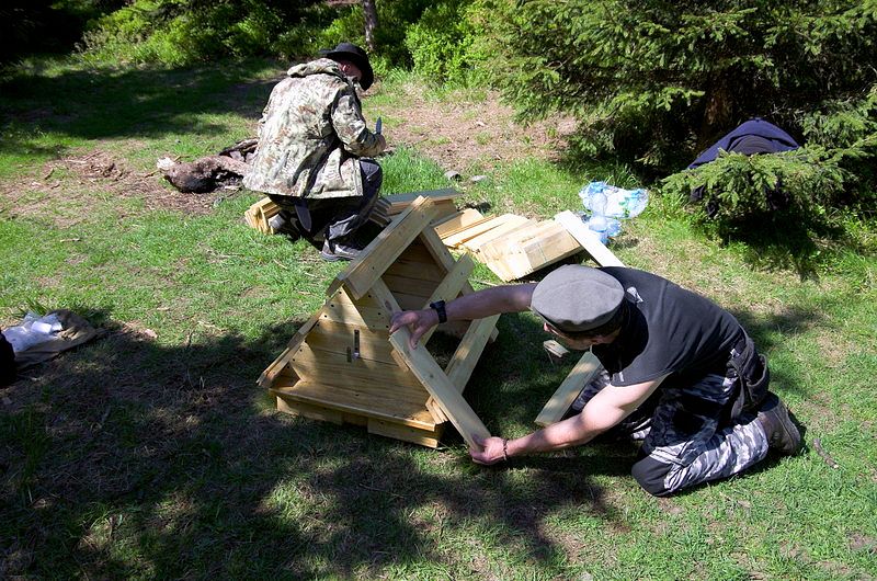 Oprava studánky Tajemná Řásnovka