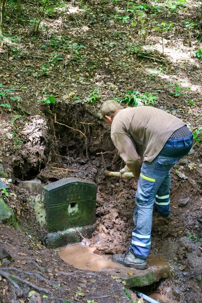 Oprava studánky Kanovka