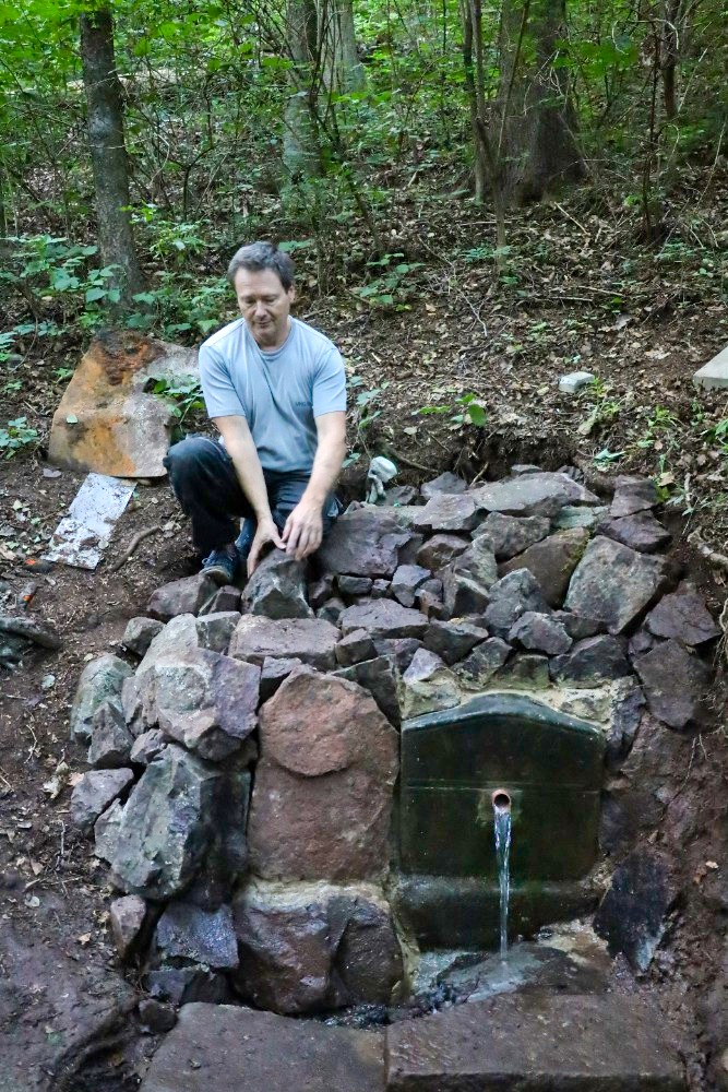 Oprava studánky Kanovka